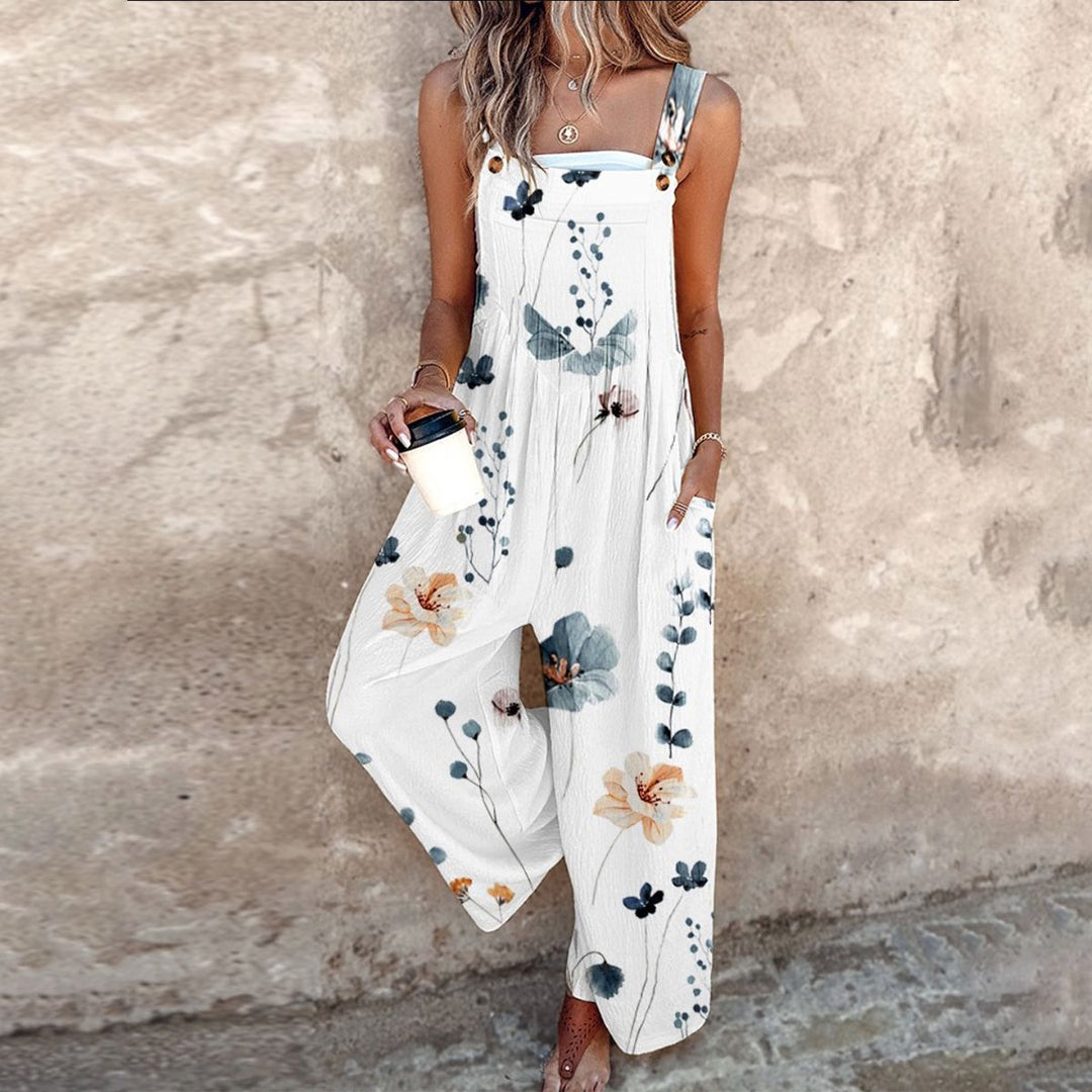 Margaretha | Comfortabele geprinte overall