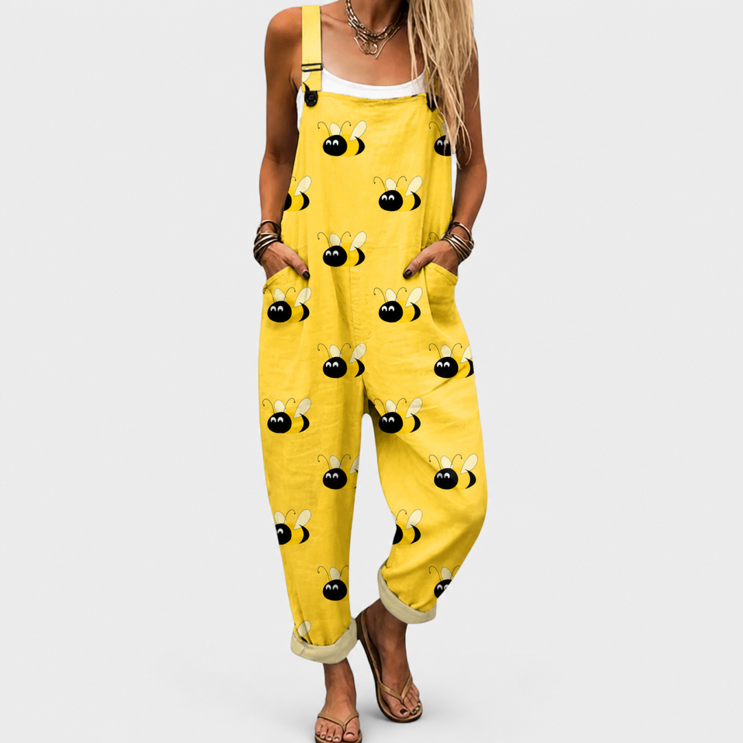 Amber | Comfortabele gedrukte overall