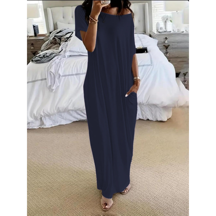 Nathalie | Zomerse Off-Shoulder Maxi-jurk