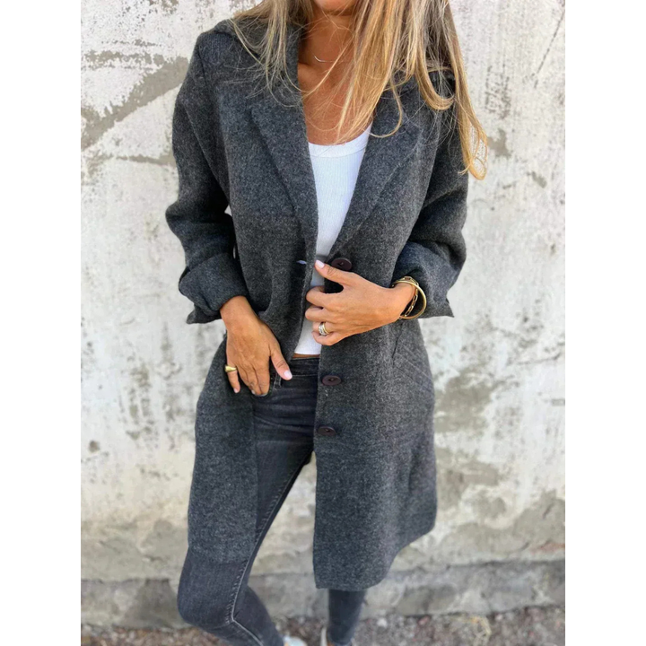 Ilona | Elegante Lange Jas