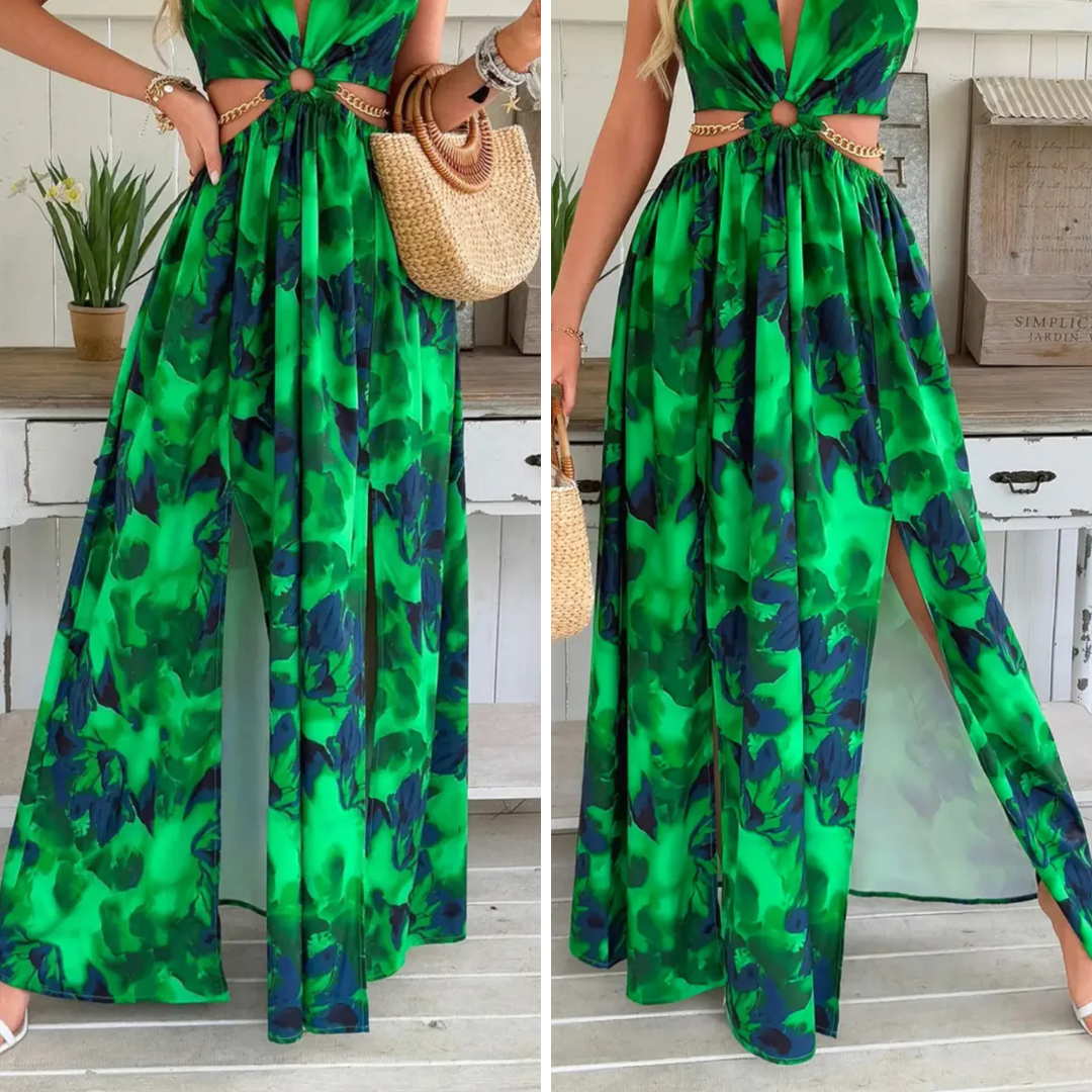Azure Bloom | luchtige zomer jurk