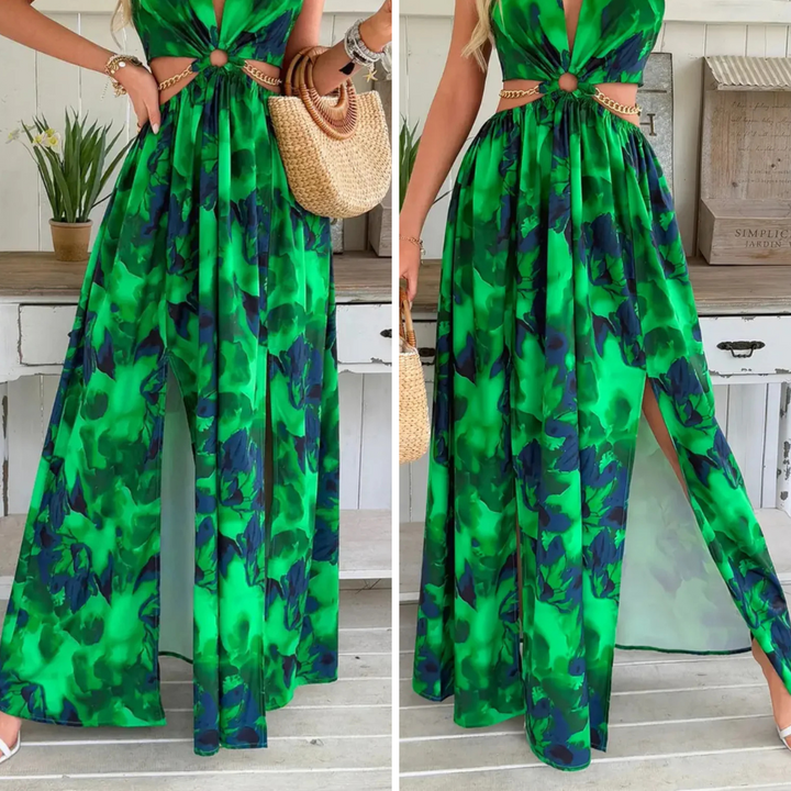 Azure Bloom | luchtige zomer jurk