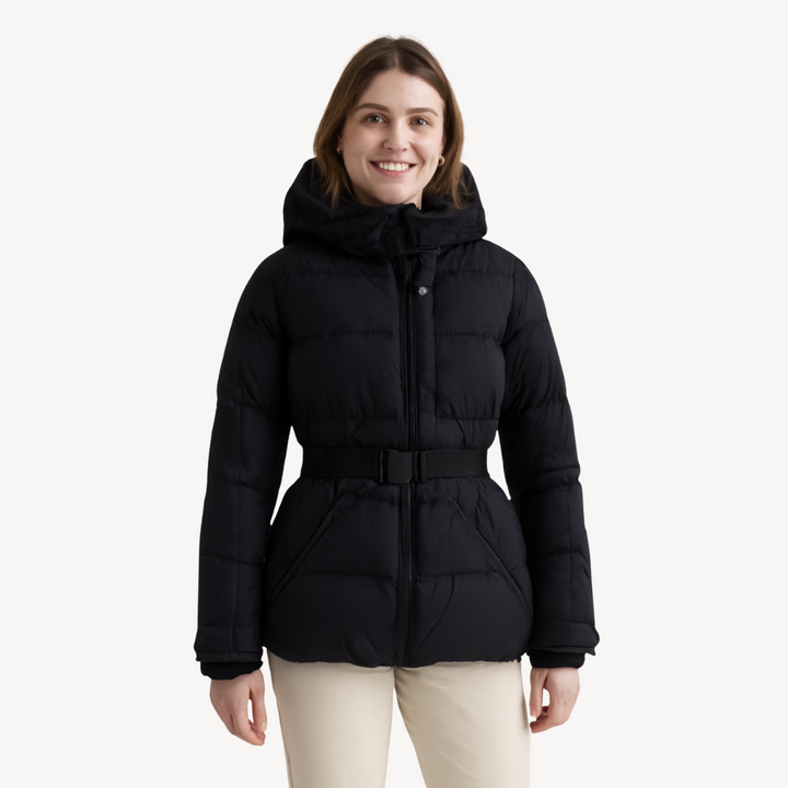 Dalia | Winterjas met Ceintuur | Gewatteerd
