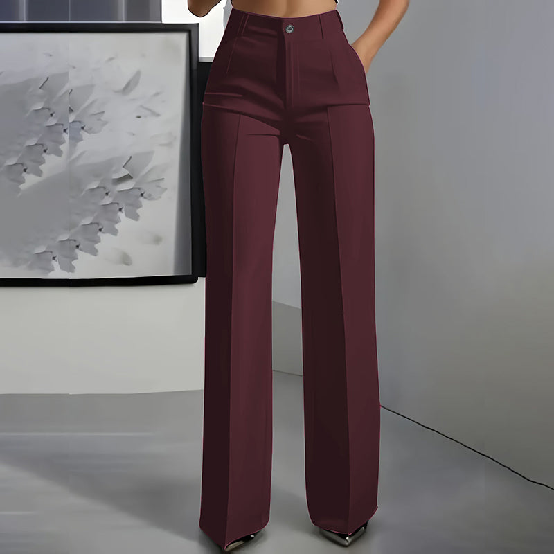 Jenna | Damesbroek met hoge taille