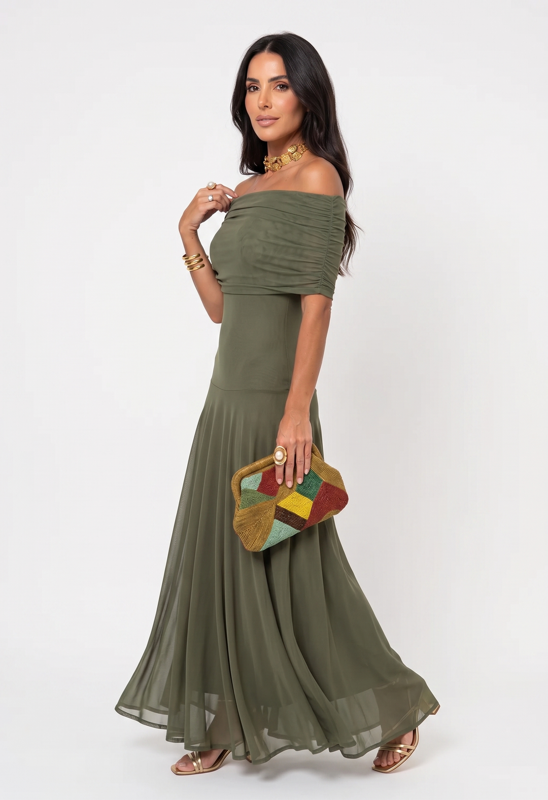 SASKIA | Maxi-jurk