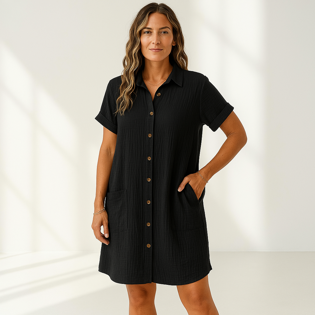 Noor | Button Dress