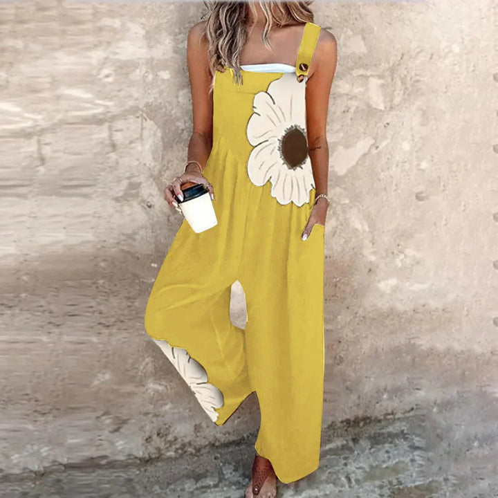 Margaretha | Comfortabele geprinte overall