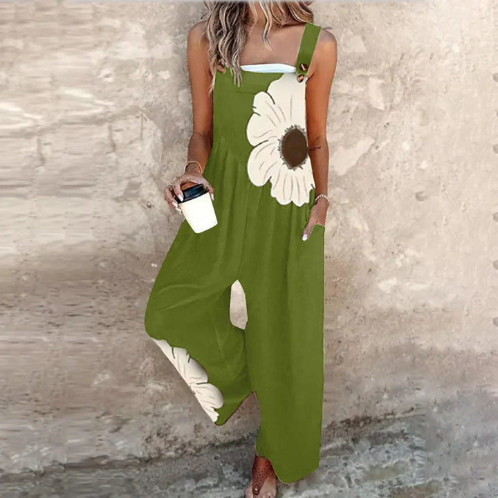 Margaretha | Comfortabele geprinte overall