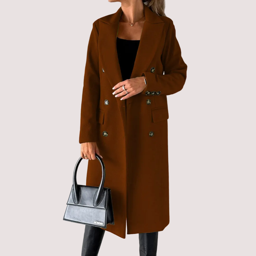 Serina | Luxe Trenchcoat Voor Het Tussenseizoen