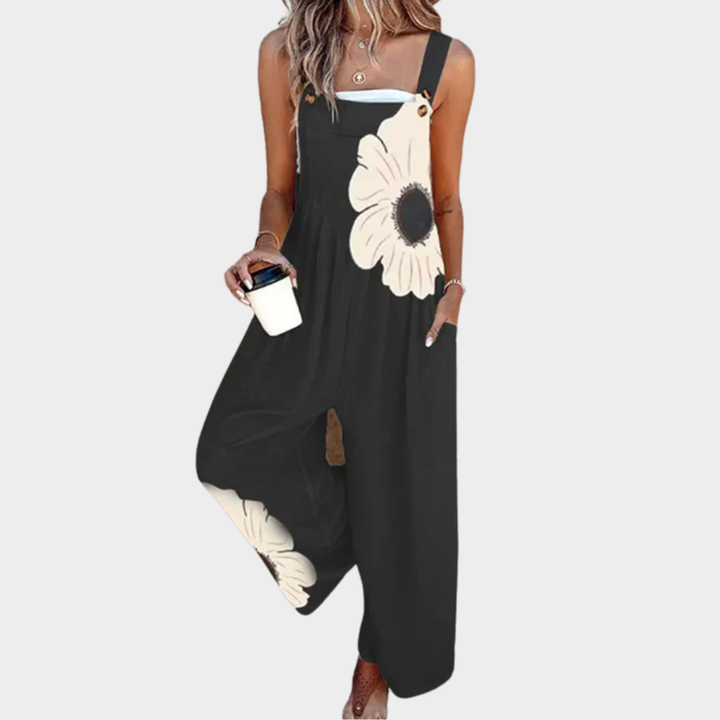 Margaretha | Comfortabele geprinte overall