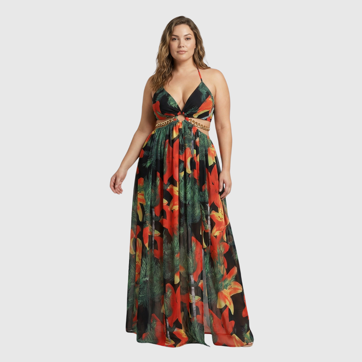 Azure Bloom | luchtige zomer jurk