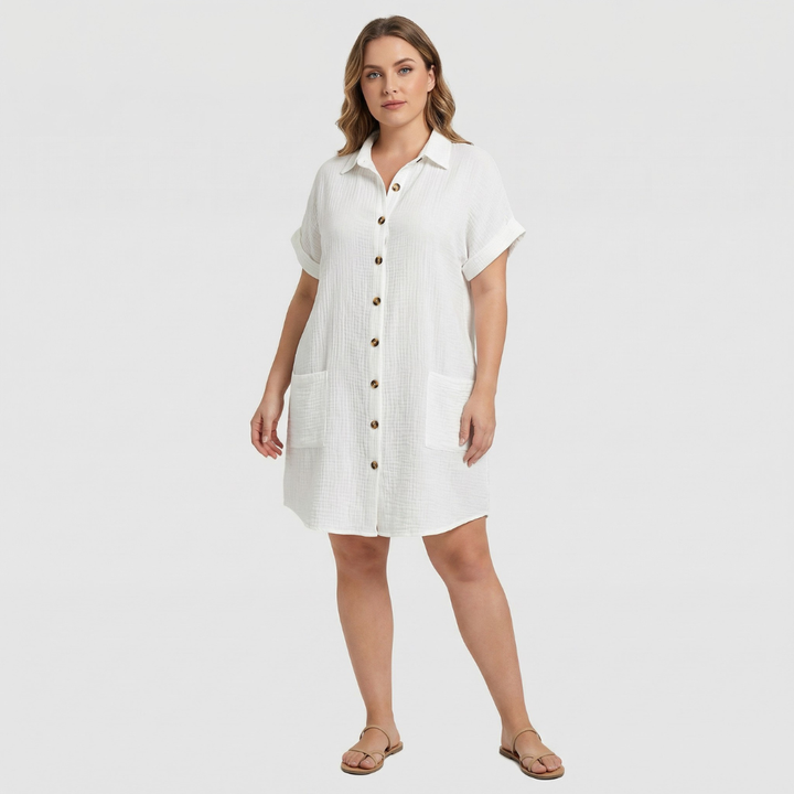 Noor | Button Dress