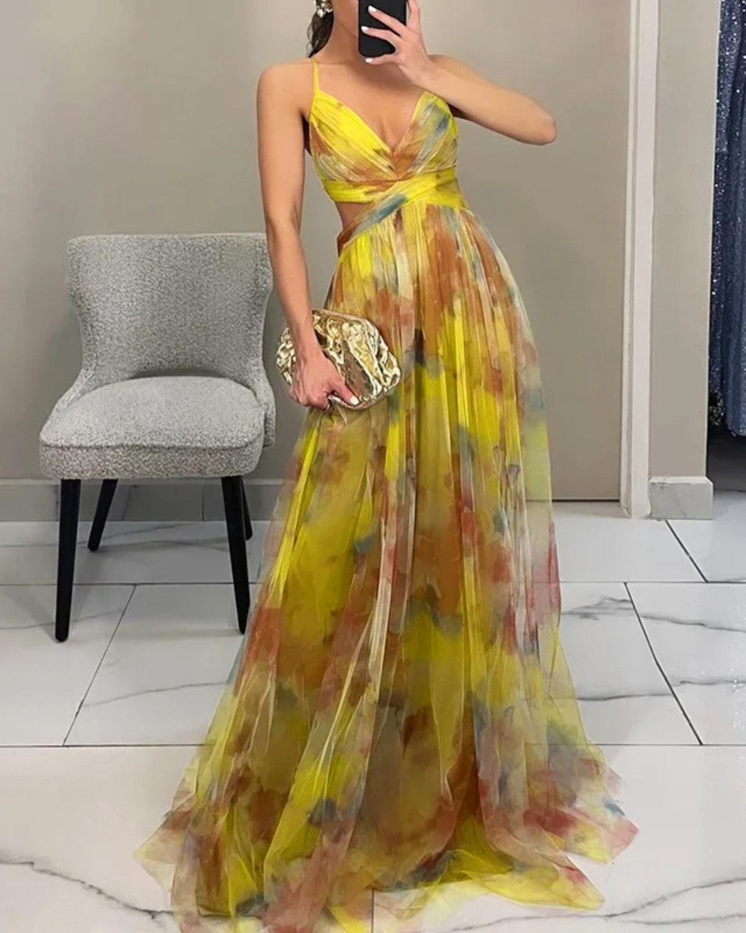 SANDRA | Maxi-jurk