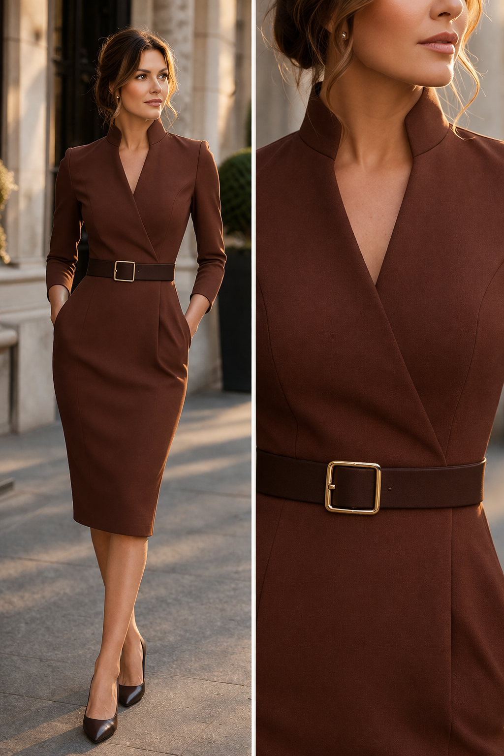 NICOLE | Midi-jurk