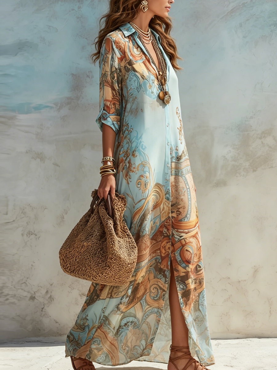 SABINE | Maxi-jurk