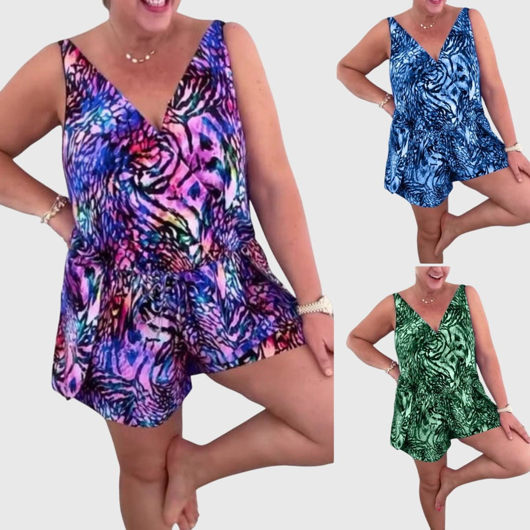 Lisa | Elegante Badpak met V|hals