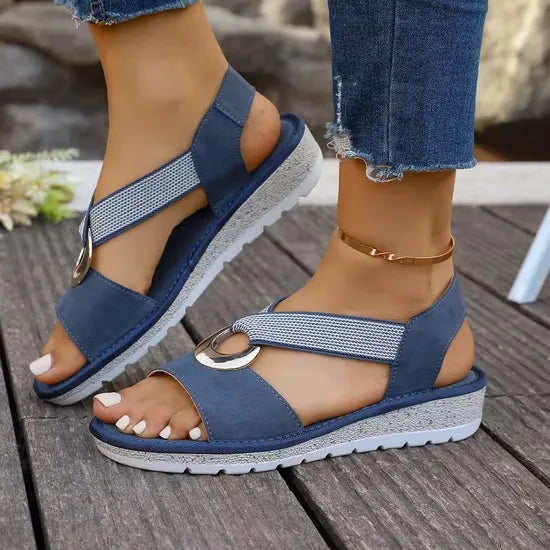 Aleida | Elegante Verstelbare Steun Sandalen