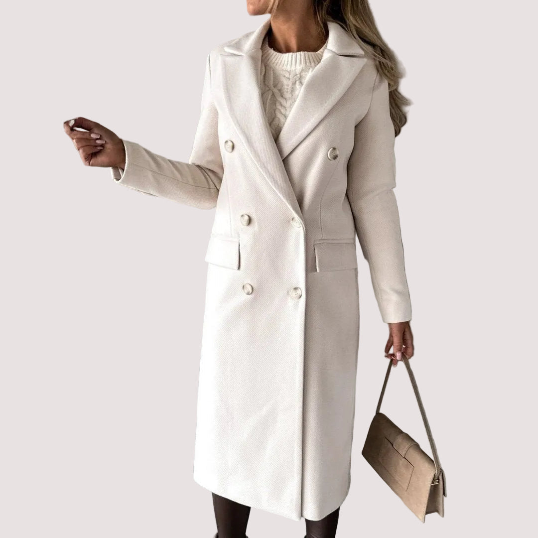Serina | Luxe Trenchcoat Voor Het Tussenseizoen